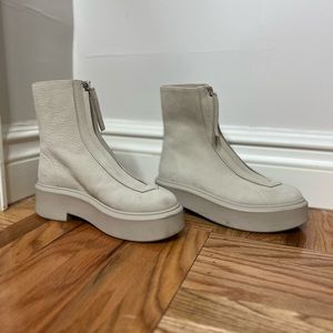 The Row Zippered Combat Boots Size 37
